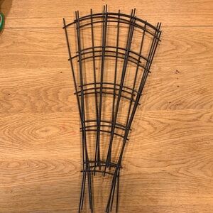 Black Metal Garden Trellis Set
